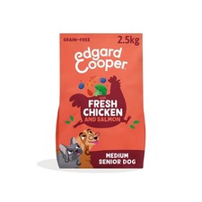 Edgard & Cooper Grain Free Dry Dog Food For Medium Breed Senior Dogs (2.5kg) 10.52 per kilo