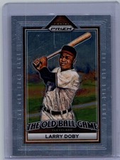 2023 Panini Prizm #OBG20 Larry Doby The Old Ball Game Silver Prizms