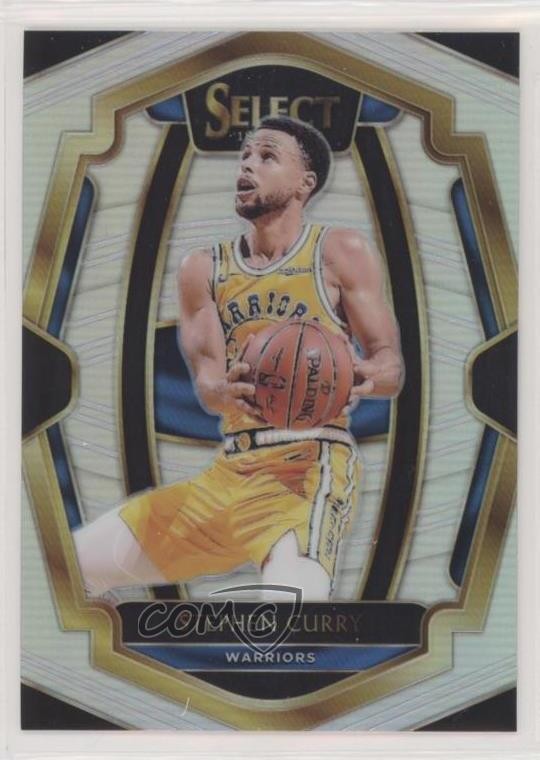 2018-19 Panini Select Premier Level Silver Prizm Stephen Curry #108 uk2