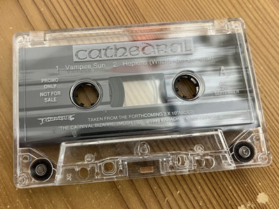 Cathedral At The Gates Promo Only Cassette Earache Records 1995 Metal 5x Tracks