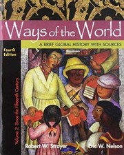 Ways of the World with Sources, - Paperback, by Strayer Robert W.; - Very Good
