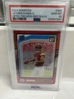 2024 Panini Donruss - Rated Rookie Jayden Daniels Optic Preview Red Wave Prizm