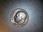 1948 D Denver Roosevelt Dime - 90% Silver - Circulated - Actual Coin