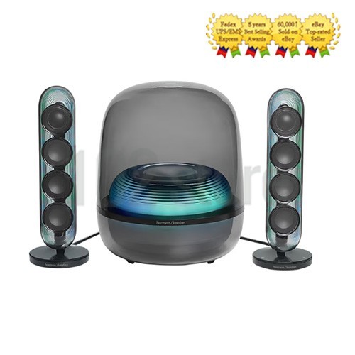 Harman Kardon SoundSticks 5 Bluetooth Speaker Black/White - No