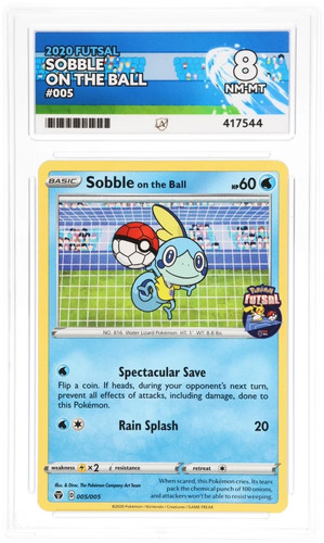 Sobble on the Ball graded ACE 8 for sale on eBay