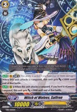 4 x Witch of Wolves, Saffron TD13/003EN - TD Near Mint / Mint, English CFV