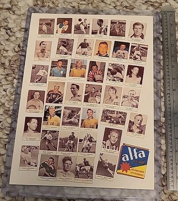 PELE 1958 Alifabolaget Advertising Postcard Scarcity- Image of Pelé Rookie  