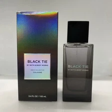 Bath & Body Works Black Tie Cologne 3.4 FL OZ NEW Men