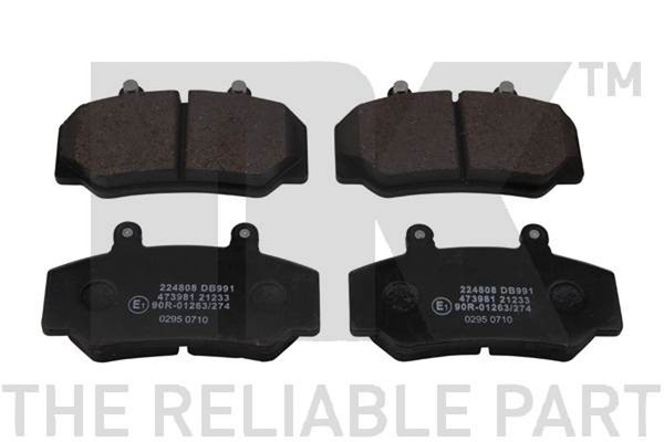 NK Bremsbelagsatz Scheibenbremse 224808 FüR 760 940 960 740 780 Volvo 945 944 2-image