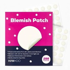 Hydrocolloid Acne Patches, 288 Count, For Pimples, Whiteheads, Blemishes
