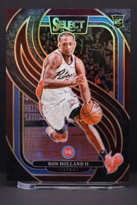 Ron Holland II 2024-25 Panini Select Premier Level #198 Maroon Prizm /175 (RC)