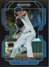 2022 Panini Prizm Draft Picks #PDP164 Peter Heubeck Black
