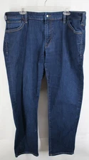34 Heritage Comfort Rise Blue Denim Classic Jeans Men's Size 40 x 32