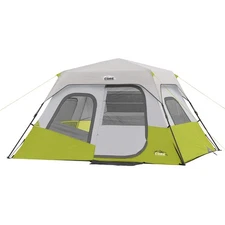 6 Person Instant Cabin Tent | Portable Large Pop Up Tent with Easy 60 Second ...
