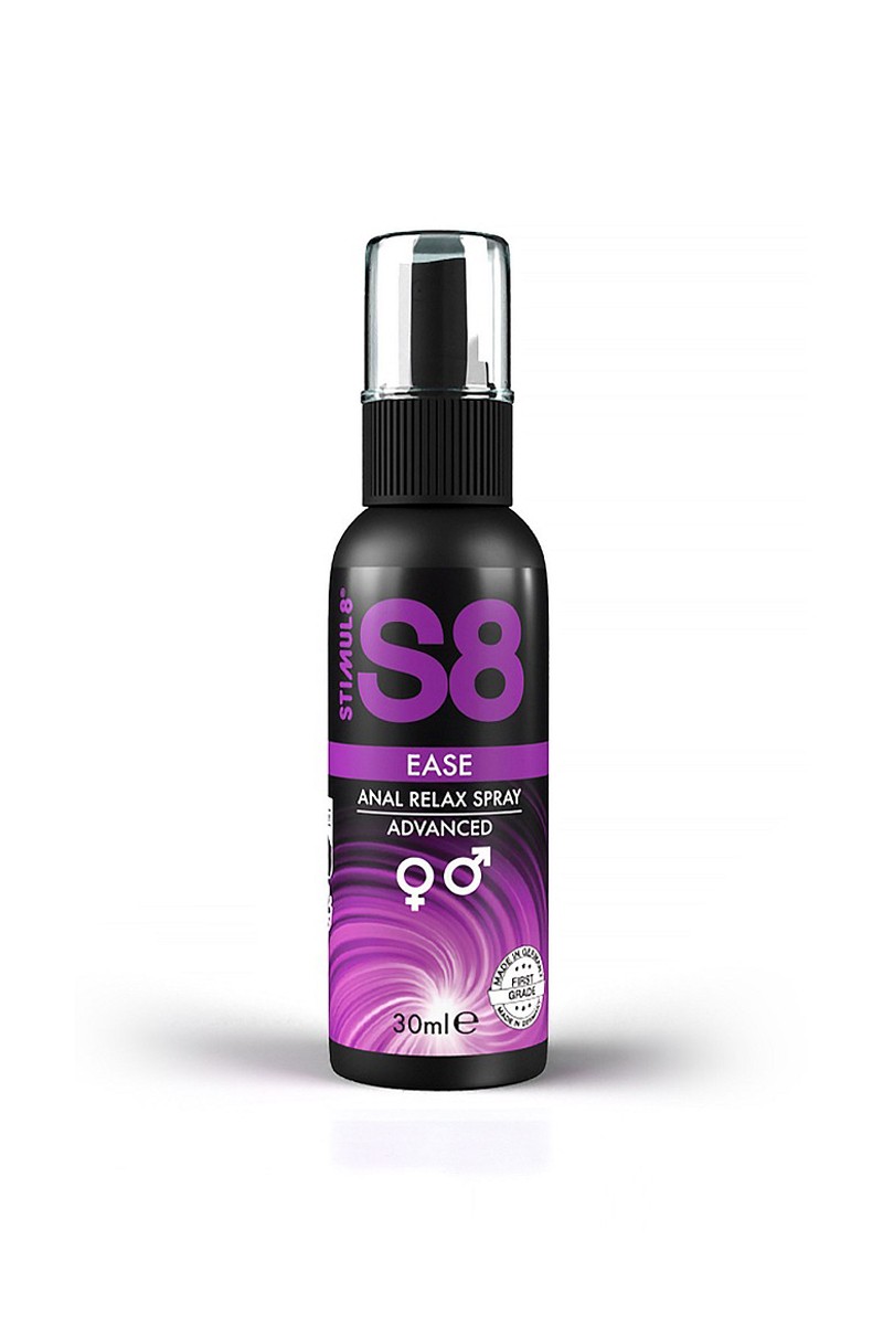 Spray relaxant anal S8 Ease 30ml lubrifiant facilitant pénétration et confort intime