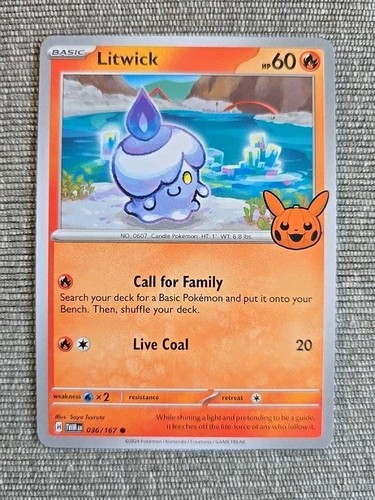 Litwick 036/167 Trick or Trade 2024 Common