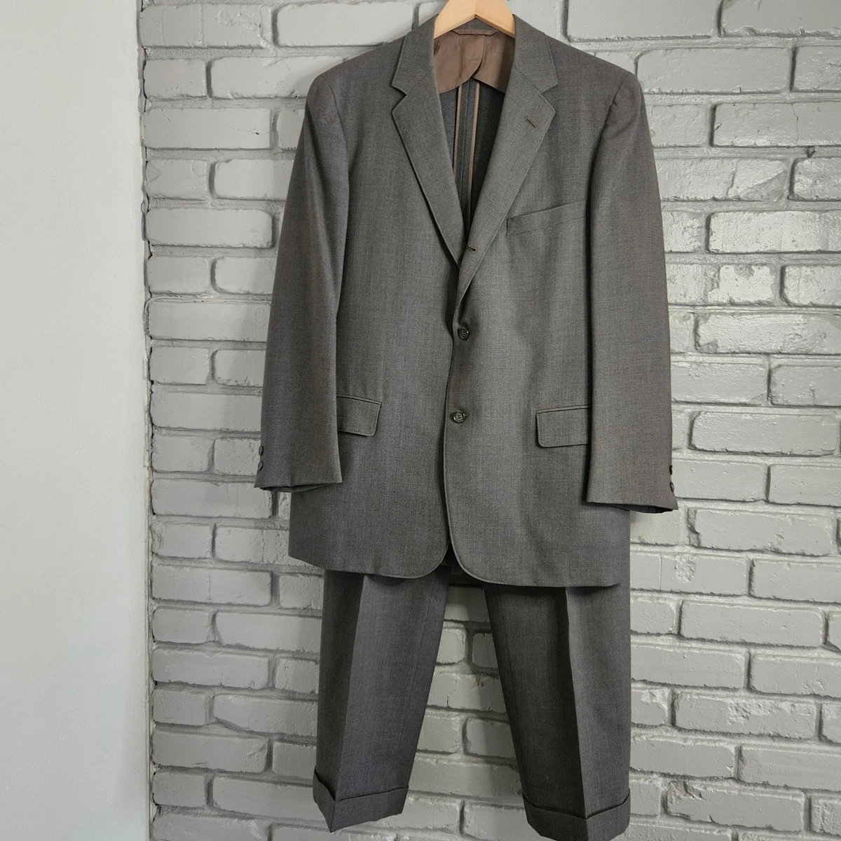 50〜60s tailored double jacket Vintage Double Breasted Suit In Men's Vintage Suit Jackets