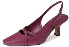 New Coach Women's Rowyn Leather Slingback Pump Pink Size 6.5M