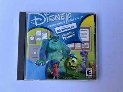 Disney Pixar Monsters Inc Scream Team Training (Win 95/98/Me Mac CD-ROM, 2001)