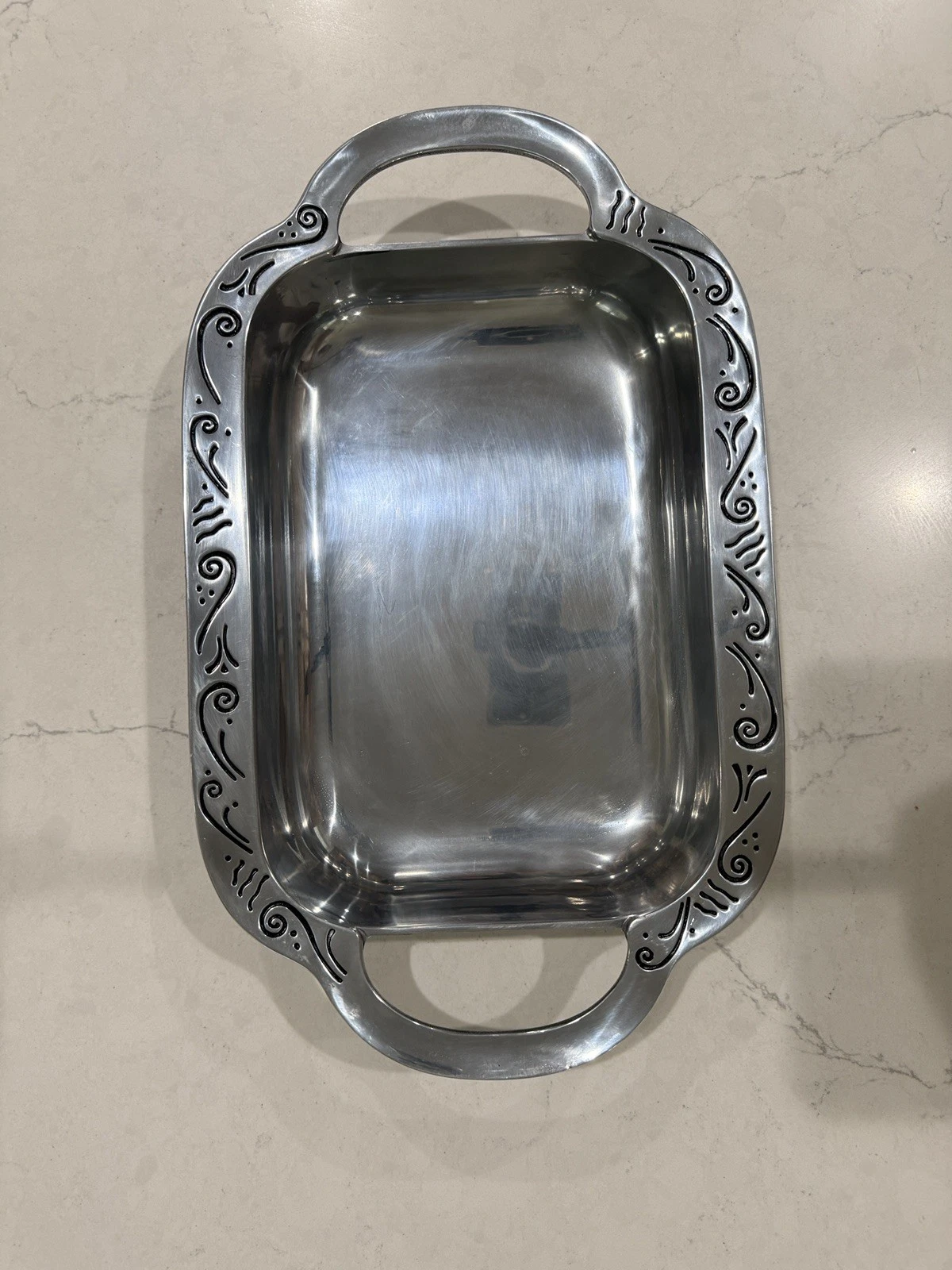 Lenox Sypro Metal 2 Qt Baker – Rectangular Baking / Serving Dish w/ Handles