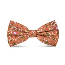 Men's Cotton Bowties Printed Floral Neck Bow Tie 5