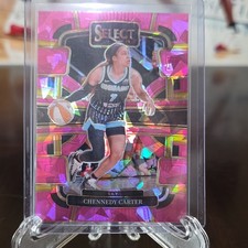2024 Panini Select WNBA Pink Prizm Concourse Chennedy Carter #29 Chicago Sky