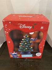 New Disney Light-Up Stitch Ceramic Christmas ...