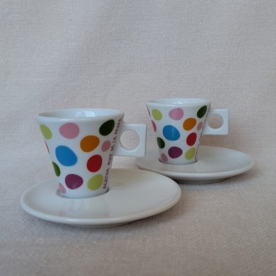 Nescafé Dolce Gusto Agatha Ruiz De La Prada Set x 2 Espressotassen & Untertassen