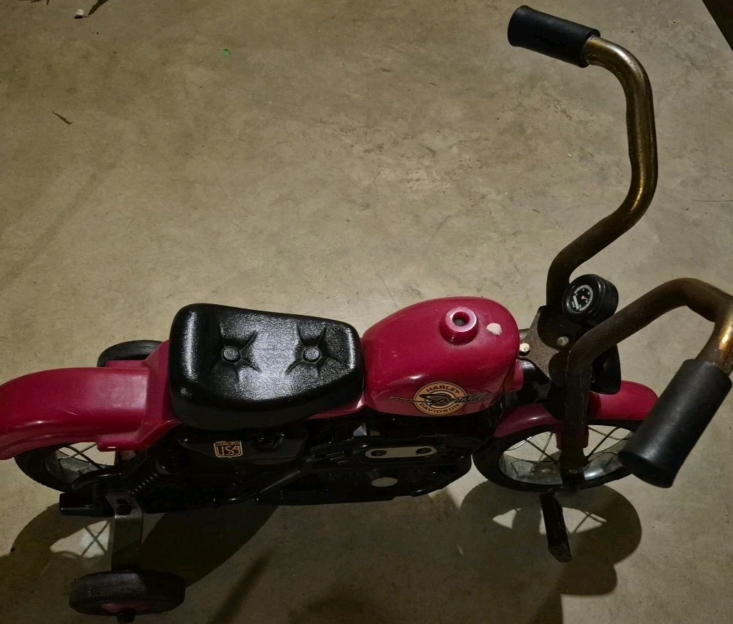 (Used) RARE Vintage Harley Davidson Sportster Tricycle Kids Bike 90's Roadmaster USA  (140.00 USD)