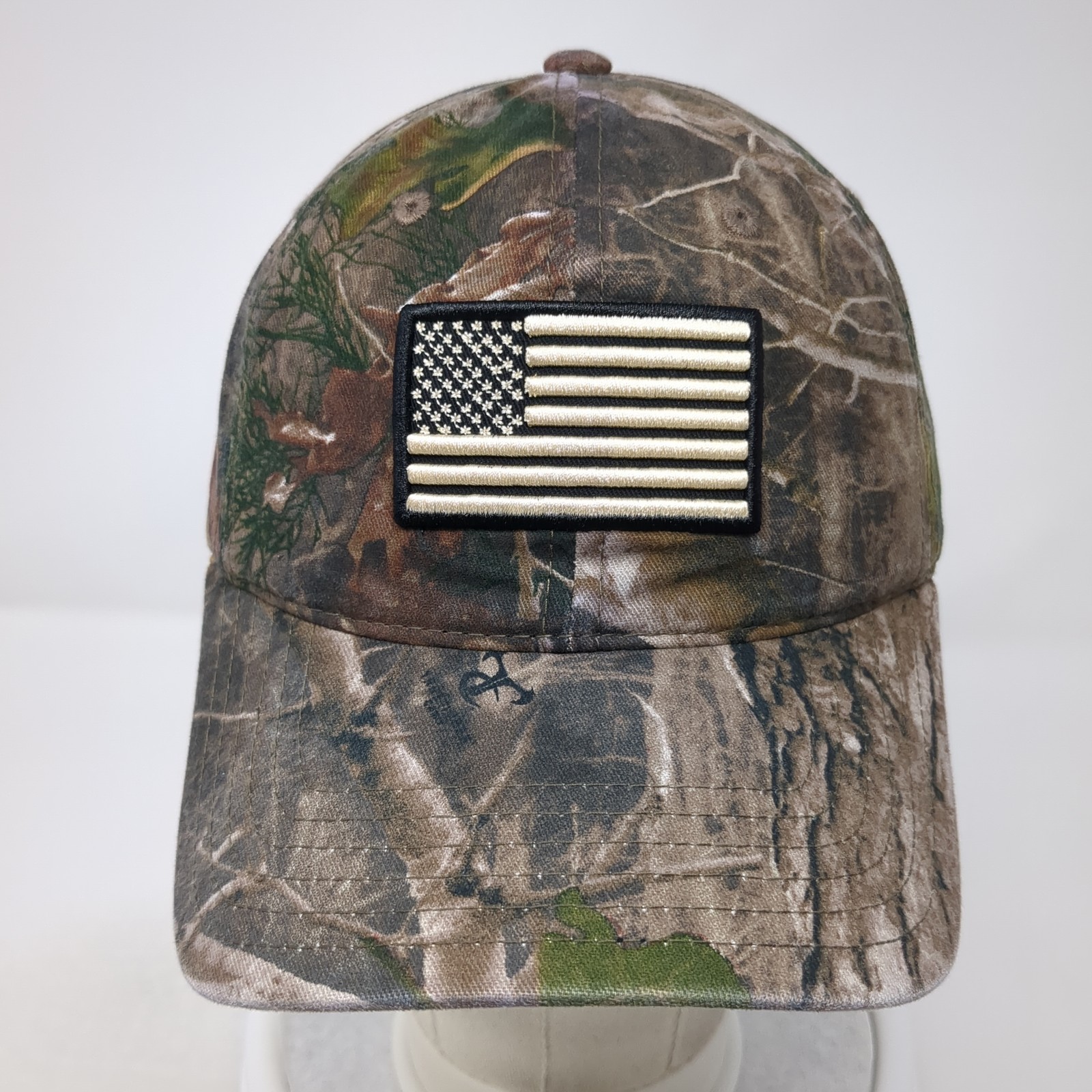 USA Flag Patch Slideback Hat Multicolor One Size … - image 2