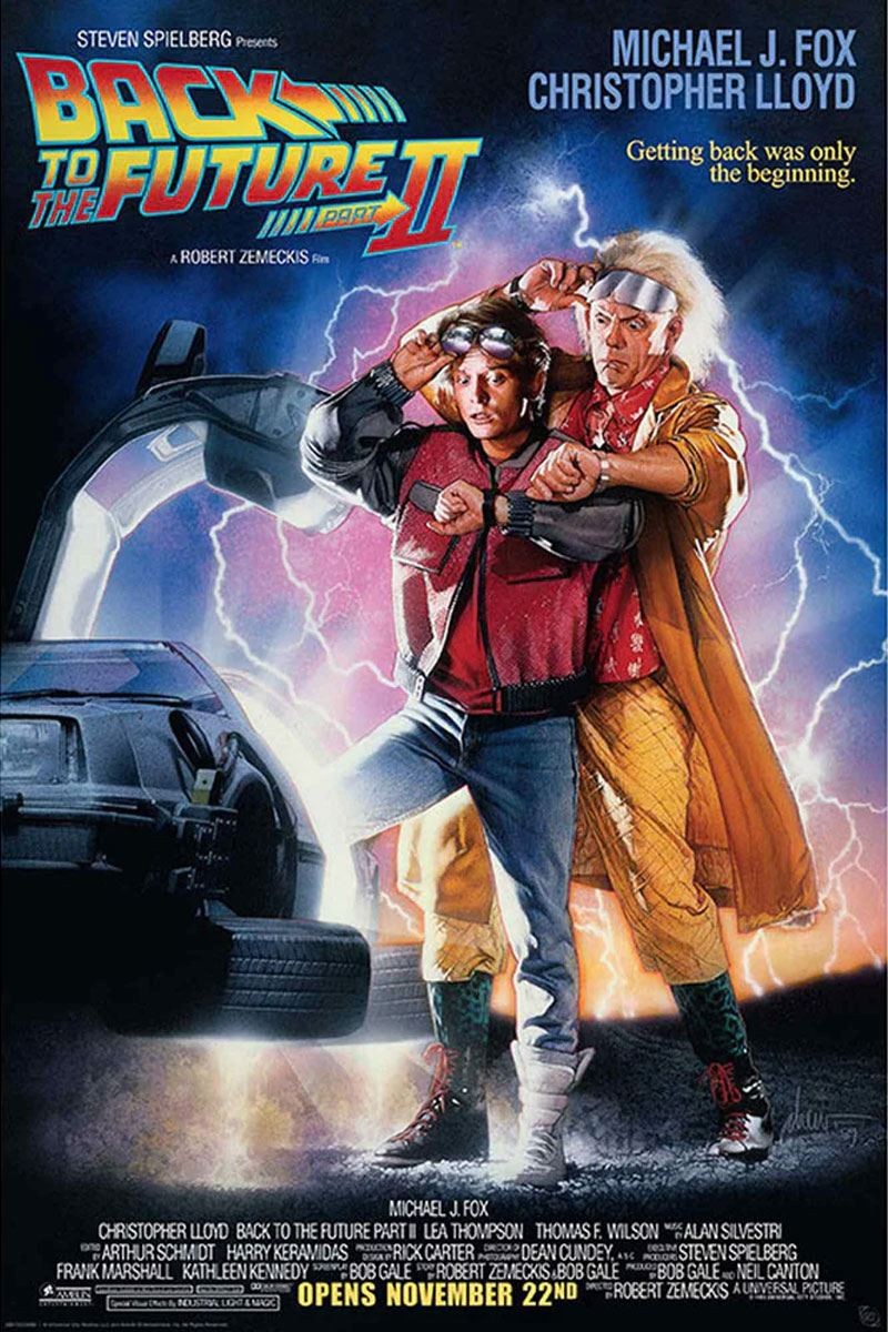 Back to the Future 2 One Sheet Maxi Poster - Laminated