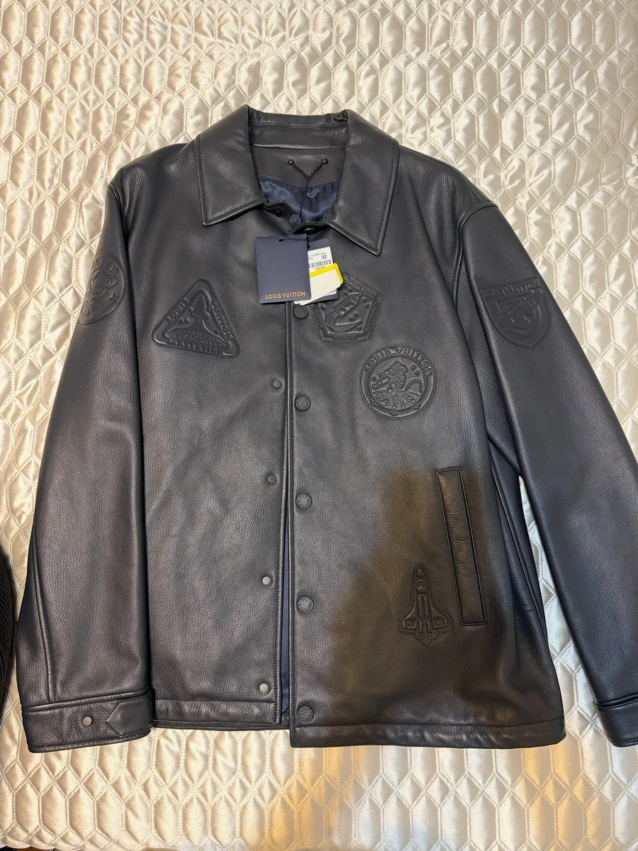 Louis Vuitton Leather Outer Shell Coats, Jackets & Vests for Men