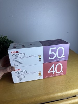 GNC Women s Vitapak Program Women 40+ & 50+ Multivitamin Support 2 Boxes 150