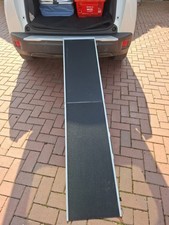 Hunderampe Katzen Rampe Klappbar mit Rutschfestem Belag 188 x 48 cm