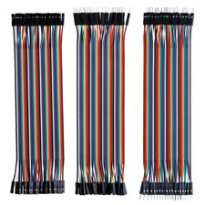 40P Dupont Cables M-F, M-M, F-F Jumper Breadboard Wire GPIO Ribbon Pi Arduino