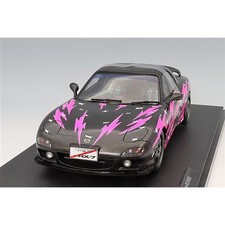 Solido Mazda RX-7 FD3S Solido Works Itasha 1999 Black Pink 1/18