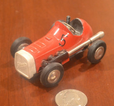 VINTAGE SCHUCO MICRO RACER WINDUP CAR 1041 MADE IN WESTERN WEST GERMANY 5 RED