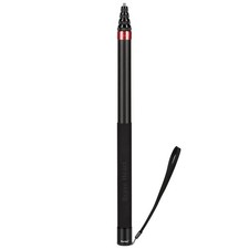 118 Inch/3m Carbon Fiber Invisible Extension Selfie Stick for Insta360 Insta ...