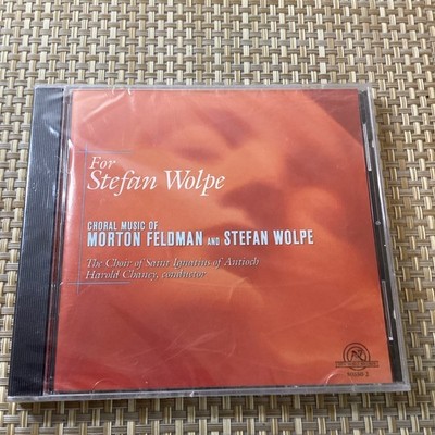 Morton Feldman / Stefan Wolpe for Stefan Wolpe  New World Records  80550-2 NM CD