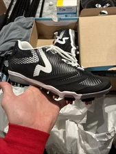 Rip-It Women's SwiftStep Ringor Pro TPU Cleat Softball Shoes Blk & Wht Size 10.5