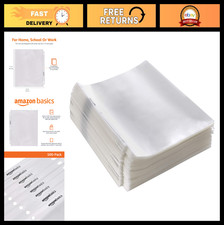 500-Pack Letter Size Sheet Protectors for 3 Ring Binders, Non-Glare, Top Loading