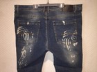 MEN'S SIZE 42X34 SWITCH REMARKABLE 5 POCKET DISTRESSED MEDIUM JEANS PANTS  — photo 10