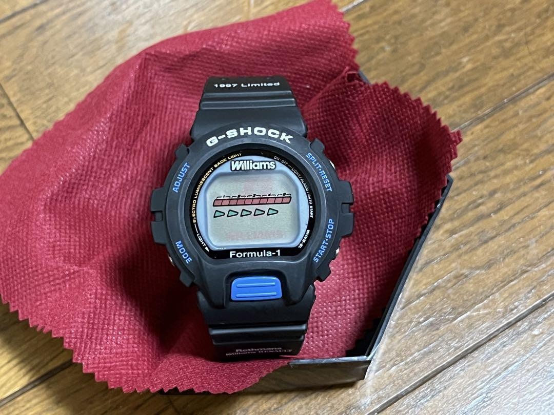 CASIO G-SHOCK DW-6600B Williams Renault G-Shock Formula -1