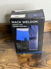 Mack Weldon Endurance FX Performance Boxer Briefs 3-PACK True Navy Size XLarge