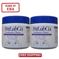 2 Pack PetLab Co Probiotic Soft Chew for Dogs Digestive Support