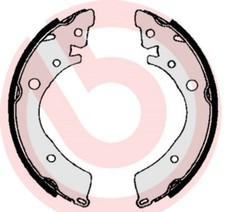 Bremsbackensatz BREMBO S 28 502 für HONDA CIVIC 7 ES ET EM2 ACCORD 2 AC AD EU EP