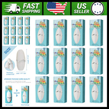 Bird Cuttlebone for Parakeets, Calcium Bird Chews, 12 Pack