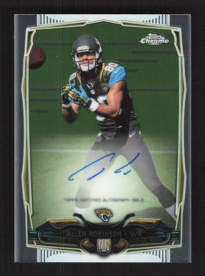 Allen Robinson Topps Chrome #172 Rookie Autograph