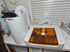 GlowForge Spark Laser Cutter And Glowforge  Air Filter New