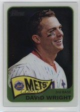 2014 Topps Heritage Chrome 646/999 David Wright #THC-284 e6p